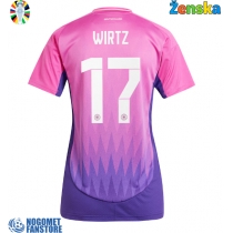 Njemačka Florian Wirtz #17 Gostujuci Dres za Ženska EP 2024 Kratak Rukav